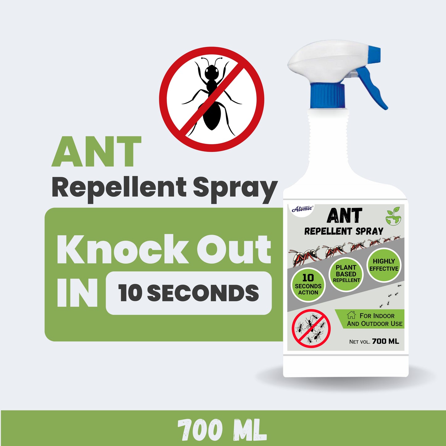 Ant Repellent Spray 700ml – Extra-Strength Formula for Long-Lasting Ant Control