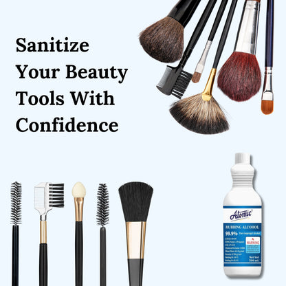 Atomic Rubbing Alcohol 99.9% Pure Isopropyl Alcohol – 500 ml