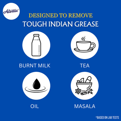 Atomic Complete Dishwasher Care Combo – Detergent, Rinse Aid & Performance Salt