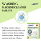 Atomic Washing Machine Cleaner Tablets (12 Count) – Deep Cleaning Oxy-Bleach & Enzyme Descaler