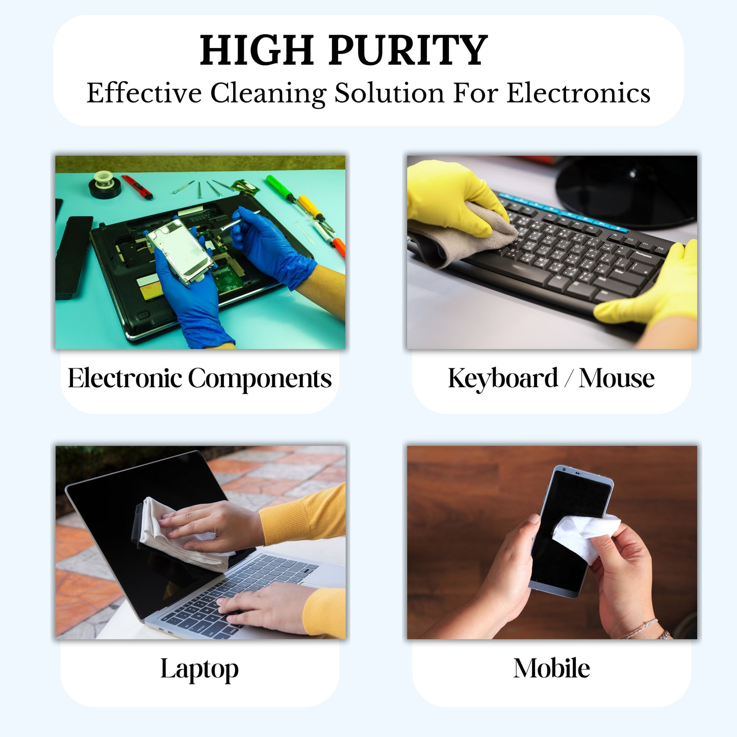 Atomic Rubbing Alcohol 99.9% Pure Isopropyl Alcohol – 500 ml