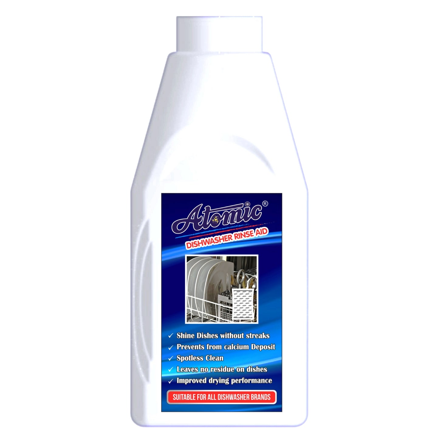 Dishwasher Rinse Aid 400ml – Brilliant Shine & Faster Drying Results
