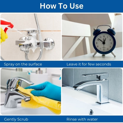 Atomic Tap Cleaner (700ml) – Instant Shine & Limescale Remover