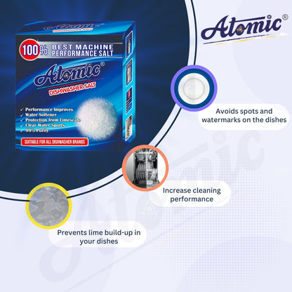 Dishwasher Salt – Water Softening Formula for Optimal Cleaning Performance