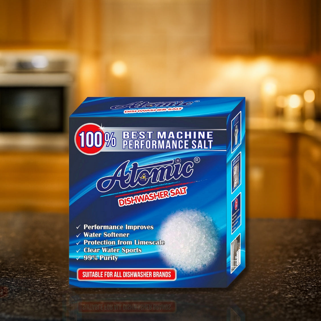 Dishwasher Salt – Water Softening Formula for Optimal Cleaning Performance