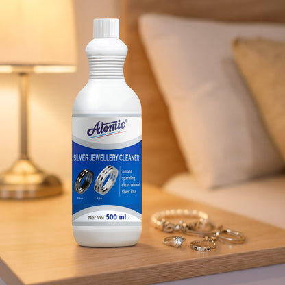 Atomic Silver Jewellery Cleaner 500 ml – Quick Tarnish Removal & Lasting Shine